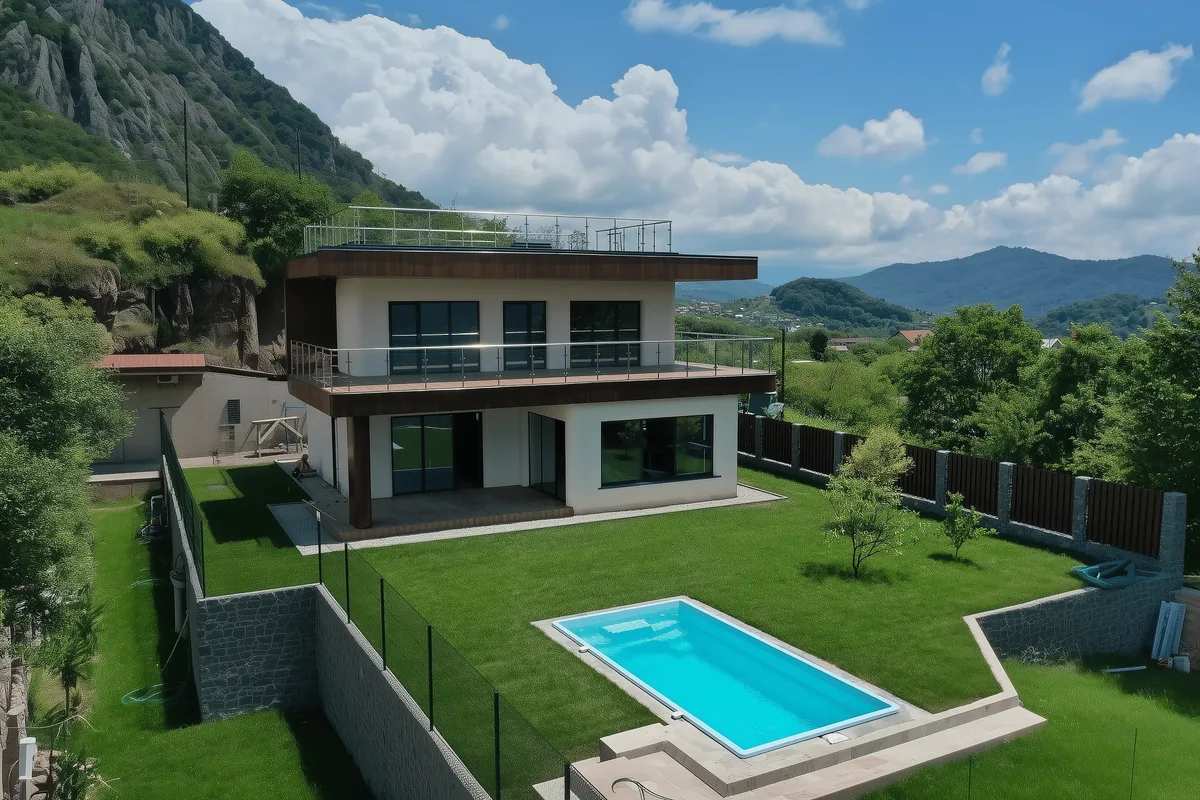 Композитный бассейн Laguna 6 — визуализация в Камышине