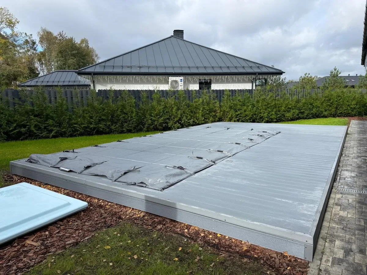 Покрывало Laguna Cover Mesh — установка в Камышине