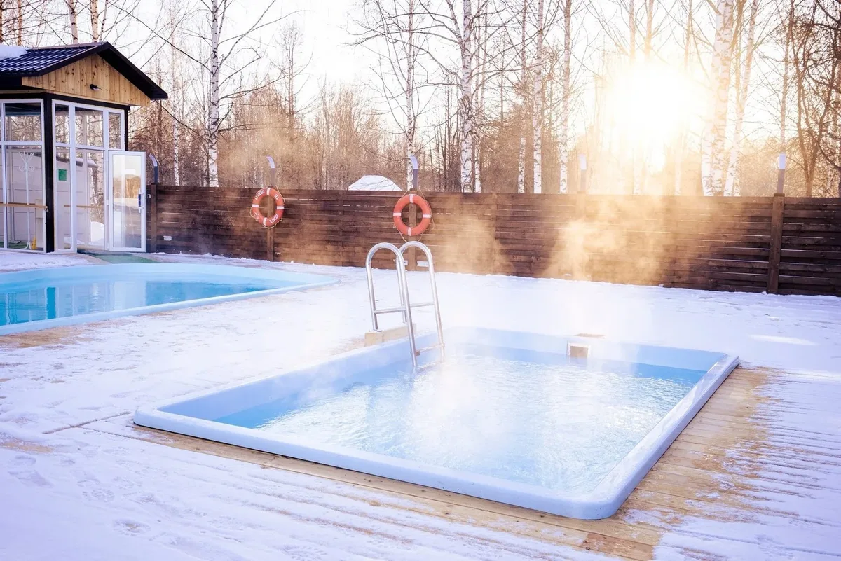 Композитный бассейн Laguna 4 — установка в Камышине